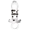 Image de Plug butt en verre pacifier glas 63521