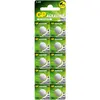 Image de GP Batteries Pile bouton alcaline GP 186, 10 (10 pcs, LR43, 70 mAh), Batteries + piles