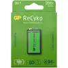Image de GP Batteries ReCyko (1 pcs, 9V Block, 200 mAh), Batteries + piles