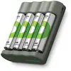 Image de GP Batteries GP ReCyko Everyday Battery Charger, B441 (USB), incl. 4 x AA 2100 mAh Batteries (4 pcs, AA, Piles rechargeables + chargeur), Chargeur de batterie