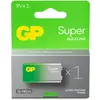 Image de GP Batteries GP Super Alkaline 9V-Block 6LR61 Neu 0301604AETA-B1 (1 pcs, AA), Batteries + piles