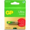 Image de GP Batteries GP Ultra Pile alcaline AAA, 24AU/LR03, 8-pack (8 pcs, AAA), Batteries + piles