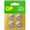 Image de GP Batteries 4 piles bouton GP CR2025 3,0 V (4 pcs, CR2025, 145 mAh), Batteries + piles