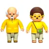 Image de Pack de 2 figurines Ouaps Monchhichi Feuillu et Sylvus 7,5 cm
