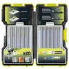 Image de Coffret de 20 lames scie sauteuse RYOBI OnePlus panachées bois et métal 75-100mm RAK20JB
