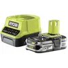 Image de 1 batterie lithium+ 18V ONE+ 2,5 Ah et 1 chargeur rapide 2,0 A - RC18120-125