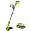 Image de Coupe Bordures - Dresse Bordures Ryobi 18V One+ - 1 Batterie Lithiumplus 2.5Ah - 1 Chargeur Rapide Rlt183225F