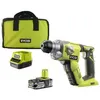 Image de Marteau perforateur RYOBI 18V OnePlus - 1 batterie LithiumPlus 2.5Ah - 1 chargeur rapide R18SDS-125S