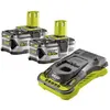 Image de 2 batteries lithium+ 18V ONE+ 5,0 Ah et 1 chargeur ultra rapide 5,0 A - RC18150-250