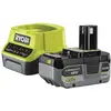 Image de Ryobi, Batterie outillage + chargeur, RC18120-140X (18 V)