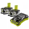 Image de Ryobi, Batterie outillage + chargeur, RC18150-250X ONE+ 18V 2x5.0Ah Lithium+ accu en lader - 5133005575 (18 V)