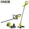 Image de Taille haies RYOBI Duo ONE+ 18V 45cm RHT1845 + Coupe-bordures 25cm RLT1825M - 1 batterie lithium+ 2,0Ah et 1 chargeur 1,7A