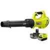 Image de Ryobi, Machine de jardinage : accessoires, akku løvblaeser One+ HP RY18BLXD-150 m/batteri & lader (Aspirateur + souffleur de feuilles)