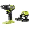 Image de Ryobi, Perceuse + Visseuses sans fil, Perceuse-visseuse à percussion sans fil ONE+ RPD18BL-2C20S 2x2,0Ah (Perceuse-visseuse à percussion)