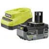 Image de Ryobi, Batterie outillage + chargeur, Akku Starterset 18 V ONE+ 4.0 Ah (18 V)
