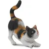 Image de Collecta chats : chat domestique 5 cm brun/blanc