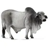 Image de Collecta les animaux de la ferme : Taureau brahmane 14 cm gris