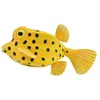 Image de Figurine poisson coffre jaune (Ostracion Cubicus) Figurines Collecta