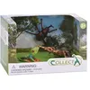 Image de Collecta set de jeu : grenouille, araignée et scarabée vert/brun