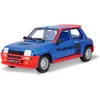Image de Bburago Renault 5 Turbo bleu/rouge 1:24