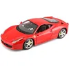 Image de Bburago 124 Scale Ferrari Race and Play 458 Italia Diecast Vehicle (Les couleurs peuvent varier)