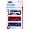Image de Pack de 3 véhicules d'urgence Collection Emergency 1/43 Bburago