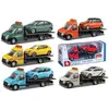 Image de Bburago Street Fire Flatbed Transport 1/43 ass.