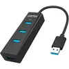 Image de Unitek Y-3089 (USB-A, 4 ports), Station d'accueil + hub USB, Noir