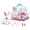 Image de Jeu interactif - ZURU - PETS ALIVE Mama Bunny & Baby - Lapin sonore - 10 sons - Bébés surprises