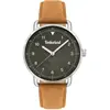 Image de Timberland, Montre, TDWJA2001301 Robbinston Hommes 45mm 5ATM, Marron, Noir, Argent, (Horloge analogique, 45 mm)