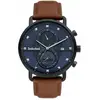 Image de Timberland, Montre, Herrenuhr (Ø 45 mm), Bleu, Noir, Marron, (45 mm)