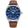 Image de Timberland, Montre, Trumbull, Beige, Turquoise, Bleu, Marron, Argent, (45 mm)