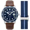 Image de Timberland, Montre, Peatfield, Bleu, Marron, Beige, Argent, Turquoise, (Horloge analogique, 44 mm)