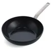 Image de Wok Evolution 28 cm - Greenpan - Noir - Aluminium