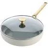 Image de BK Sublime Hapjespan 28 cm Cream (CC009076-001), Poêle + casserole, Blanc