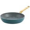 Image de Greenpan Evolution, Poêle + casserole, Bleu, Or