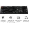 Image de Keychron V6 Ultra 8K (DE, Filaire, Sans fil), Clavier, Noir