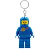 Image de LEGO, Unisexe, Porte-clés, Porte-clés avec LED - Spaceman Blue (4006036-KE10H), Bleu