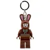 Image de Euromic, Unisexe, Porte-clés, LEGO - Keychain w/LED - Lapin au chocolat (4006036-LGL-KE180H), Multicolore