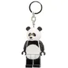 Image de LEGO - Porte-clés lumineux mini figurine LEGO Panda Guy 8 cm