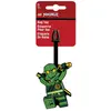 Image de LEGO Étiquette de sac en silicone Ninjago - Lloyd 9 cm, Accessoires de voyage, Multicolore