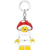 Image de LEGO, Porte-clés, Minifigures Schlüsselanhänger mit Leuchtfunktion Pilz-Kobold 8 cm, Multicolore