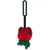 Image de LEGO, Porte-clés, Minifigures Taschenanhänger Rose 10 cm, Rose, Vert, Rouge