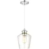Image de 62055 Suspension verre et chrome avec LED