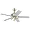Image de Westinghouse Kingston Ventilateur de plafond (Ø) 105 cm Couleur des pales: érable, argent Couleur du boîtier (détails): aluminium (brossé)