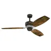 Image de Ventilateur de Plafond d'intérieur Welford Westinghouse Lighting 7207640 72076 en Bronze patiné de 137 cm 58 W