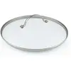 Image de Greenpan Couvercle universel en verre Ø20 cm, Poêle + casserole : accessoires, Vert, Transparent