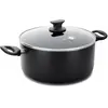Image de Greenpan Cambridge Kookpan met Deksel - 24 cm - PFAS-vrij, Poêle + casserole, Noir