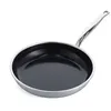 Image de Poêle à Frire Première 28 cm - Greenpan - Argent / Métallique - Acier Inoxydable (inox)