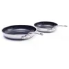 Image de Set de poêles Première 20 cm et 28 cm - Greenpan - Argent / Métallique - Acier Inoxydable (inox)
